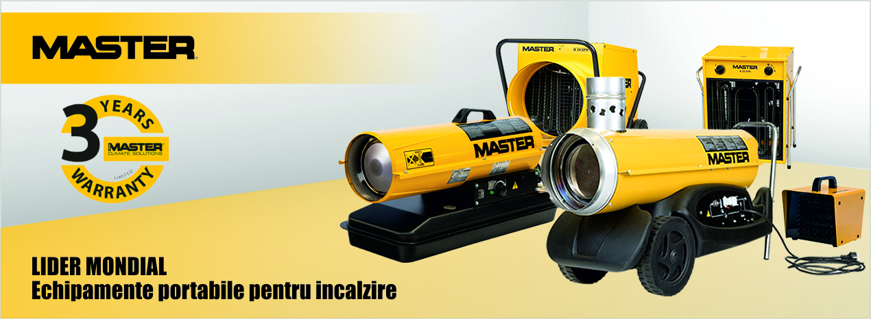 MASTER - garantie 3 ani
