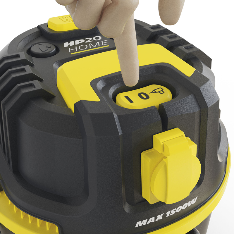 Aspirator uscat/umed Michelin, HP20HOME, 20l, 1200W, 20kPa, functie suflare, cuva plastic