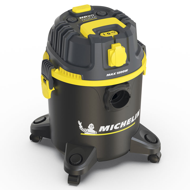 Aspirator uscat/umed Michelin, HP20HOME, 20l, 1200W, 20kPa, functie suflare, cuva plastic