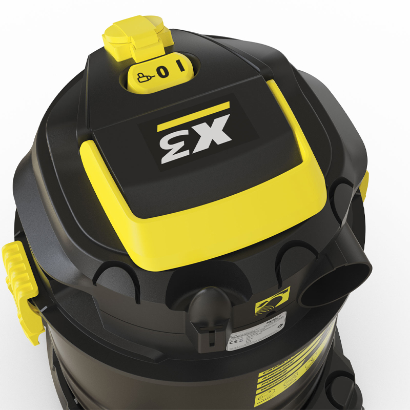 Aspirator silentios uscat/umed Michelin, X3 20L S, 20l, 800W, 18kPa, functie suflare, cuva inox