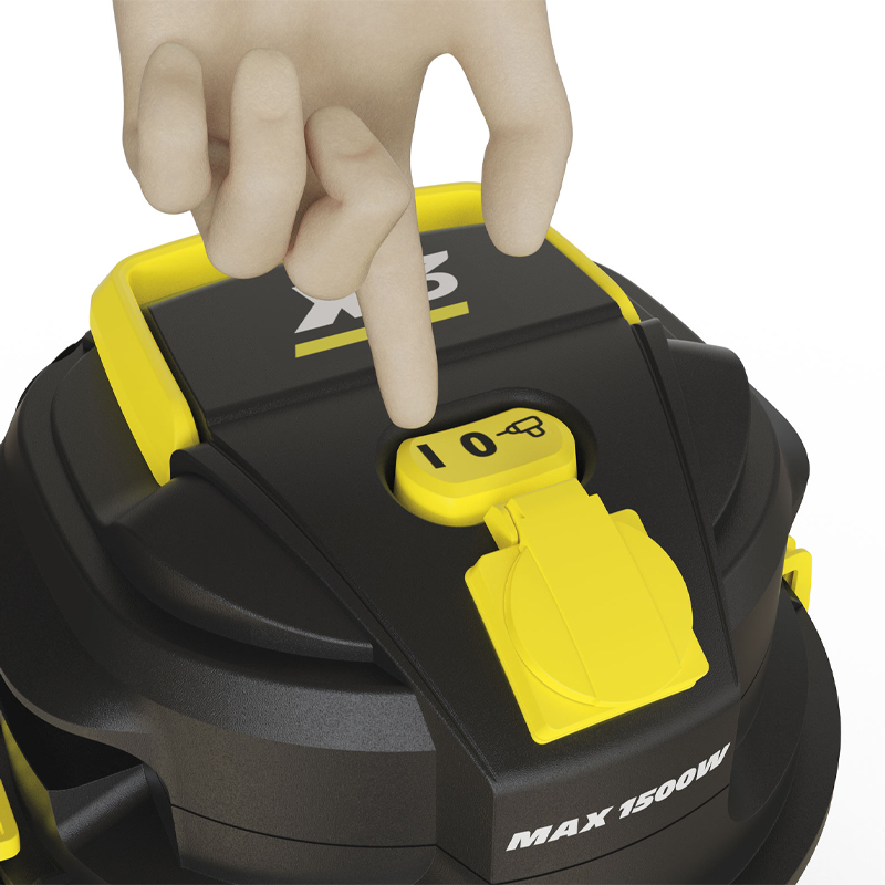 Aspirator silentios uscat/umed Michelin, X3 20L S, 20l, 800W, 18kPa, functie suflare, cuva inox