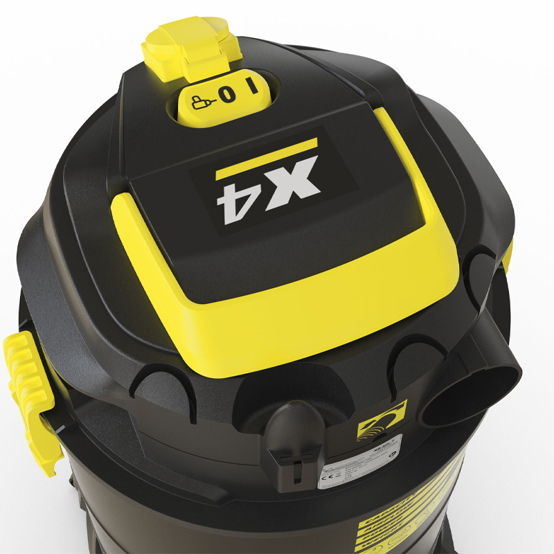 Aspirator silentios uscat/umed Michelin, X4 30L S, 30l, 1000W, 19kPa, functie suflare, cuva inox