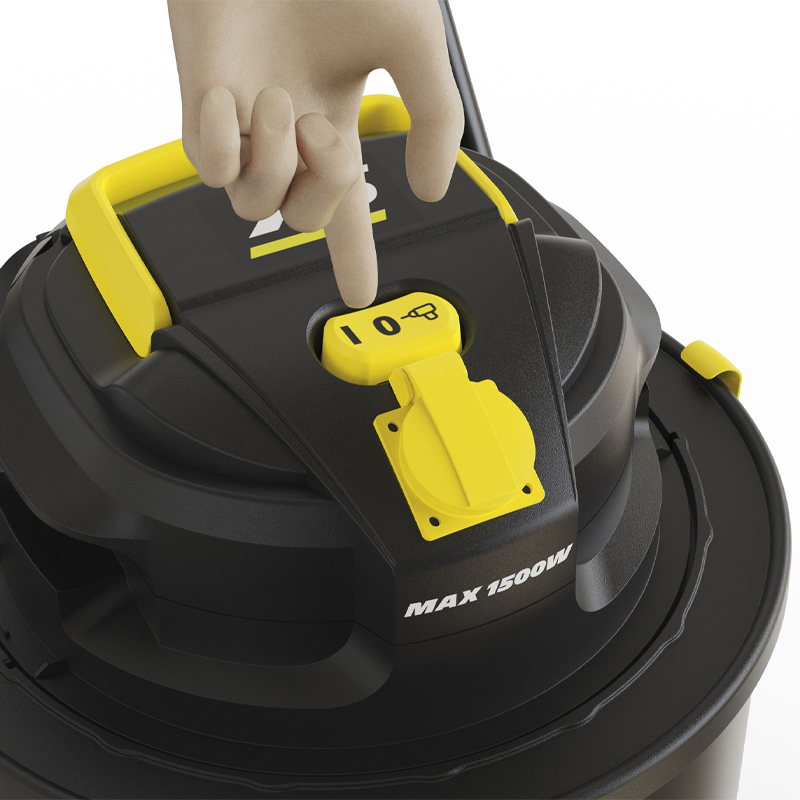 Aspirator silentios uscat/umed Michelin, X5 50L S, 50l, 1000W, 19kPa, functie suflare, cuva inox