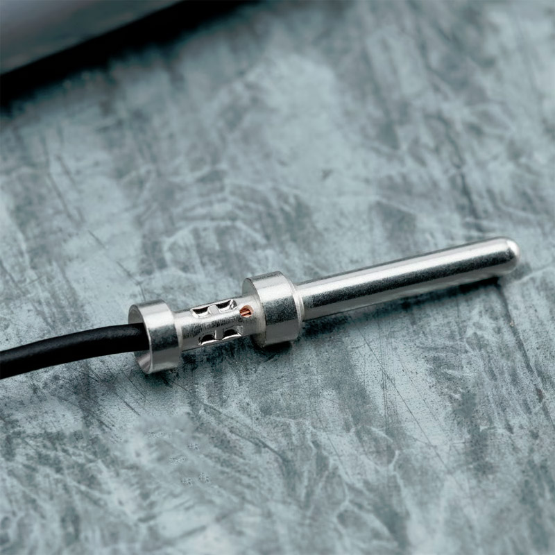 Cleste de presare KNIPEX 230 mm, cu patru dornuri pentru contacte rasucite, fara localizator, cu reglaj mecanic al avansului