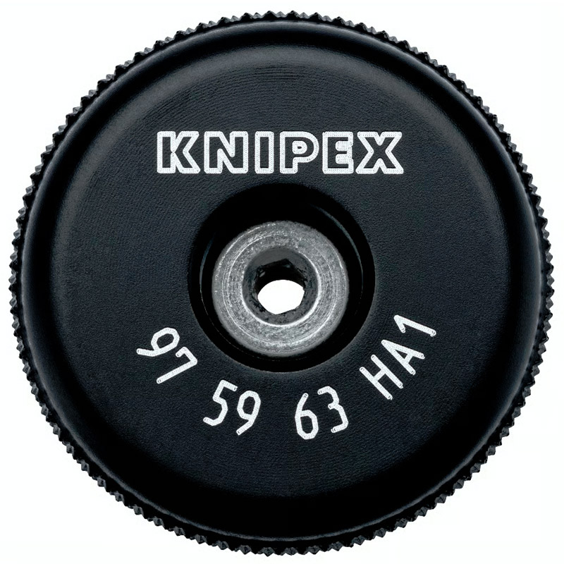 Element de poziționare auxiliar KNIPEX 26 mm, pentru pentru clestii de presare contacte rasucite 0.08 - 2.5 mm² (AWG 28 - 14), pini tip Harting