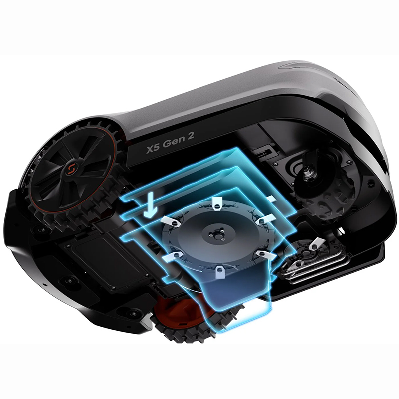 Robot de tuns gazon Sunseeker X5 Gen2, 2000mp, tehnologie GPS, fara fir, conexiune bluetooth + GSM