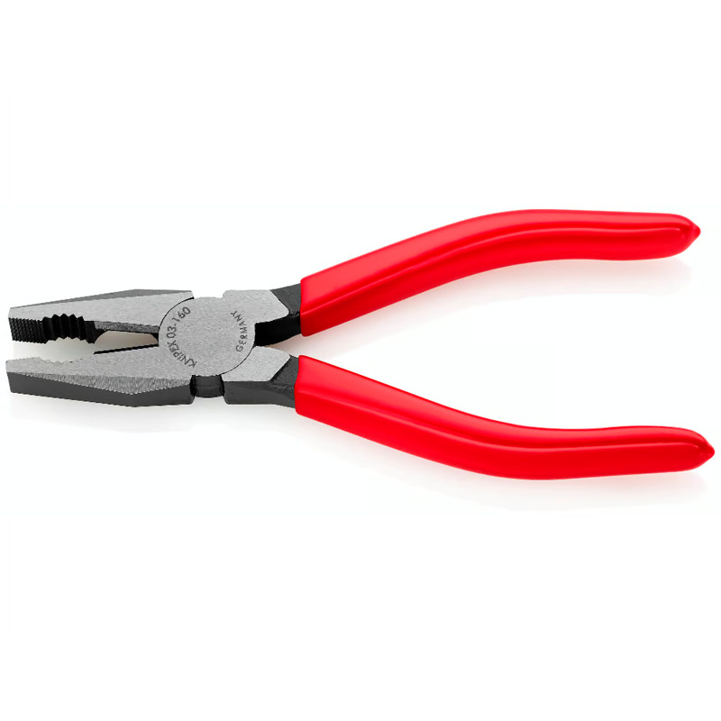 Cleste combinat universal (patent) KNIPEX, 160 mm, manere acoperite cu plastic