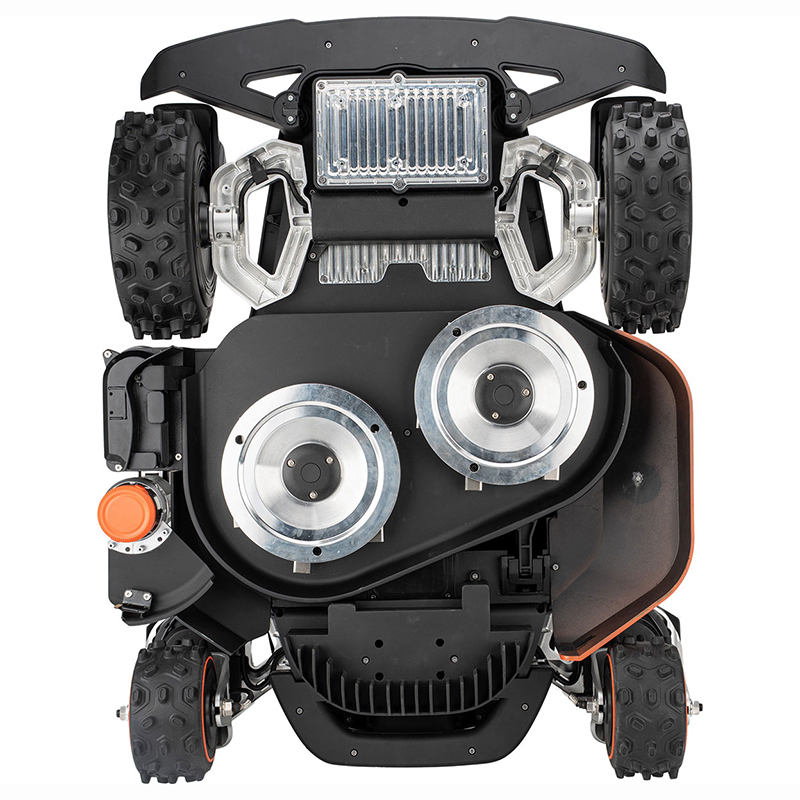 Robot de tuns gazon Sunseeker X9, 12000mp, tehnologie GPS, fara fir, conexiune bluetooth + GSM