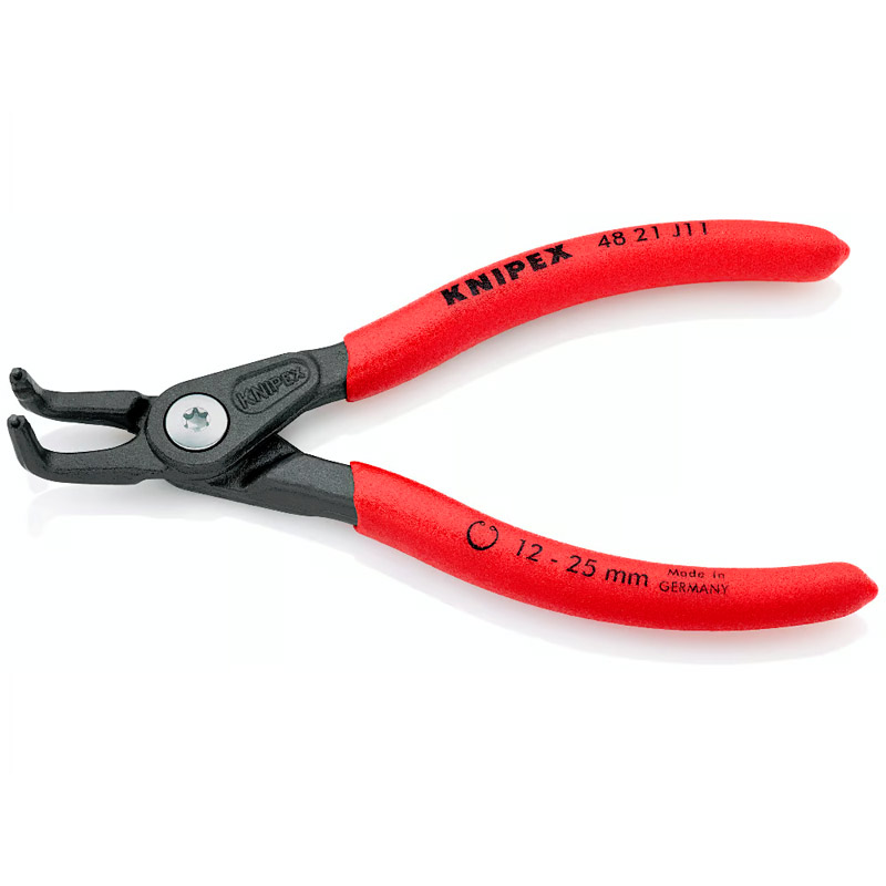 Clește de precizie KNIPEX pentru inele de siguranță interioare cu alezaje, Ø 12-25 mm, 130 mm, 105 g, in blister