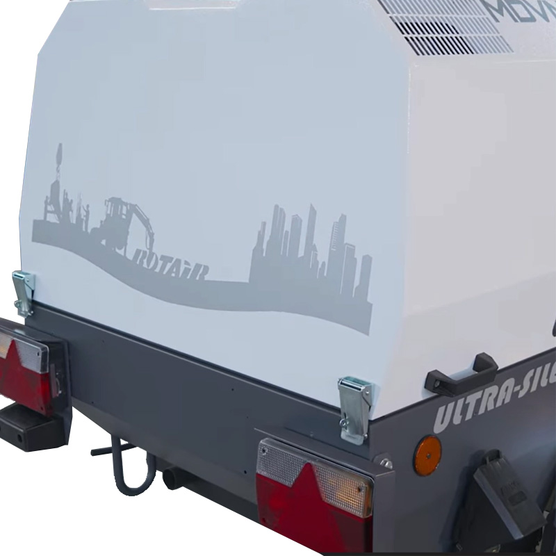 Motocompresor ROTAIR MDVN37K - 3,6 m³/min, 7 bar