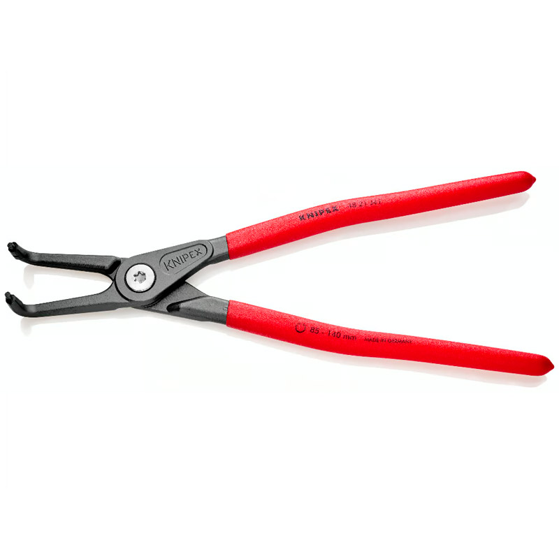 Cleste de precizie KNIPEX pentru inele de siguranță interioare cu alezaje, Ø 85 -140 mm, 305 mm, 576 g