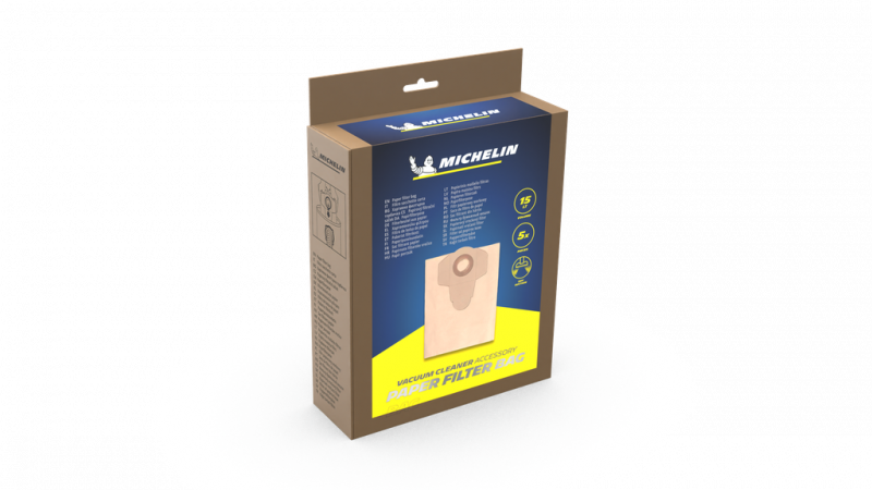 Set 5 saci filtranti pentru aspiratoarele Michelin HP/X, 30-35l