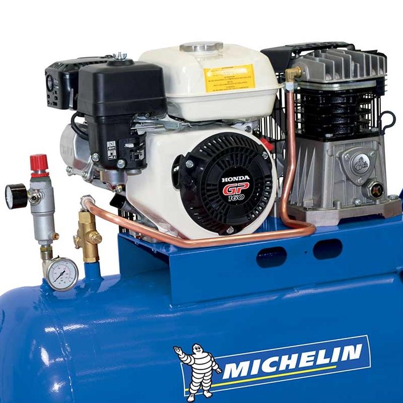 Compresor profesional MICHELIN cu motor Honda, S100/360