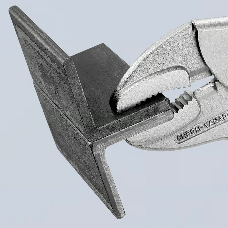 Cleste Knipex cu autoblocare si falci drepte, 250 mm, 517 g