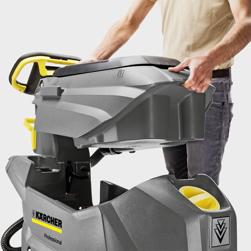 Masina de frecat-aspirat compacta cu acumulatori 24V, 76Ah, tip BD 50/50 C Bp PACK CLASSIC
