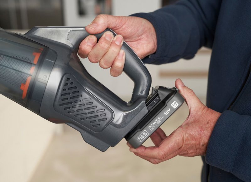 Acumulator Black&Decker Li-Ion 18V 2.0Ah, indicator incarcare, PowerConnect BDL2018S-XJ