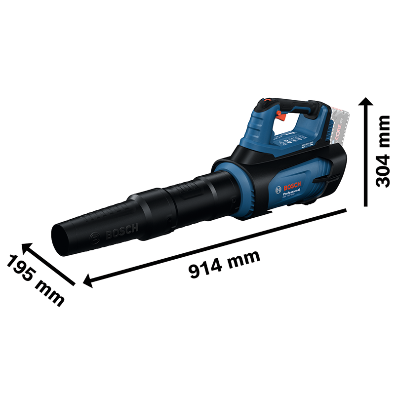 Suflanta pentru frunze compatibila cu acumulatori 18V, SOLO, Bosch, tip GBL GBL 18V-800