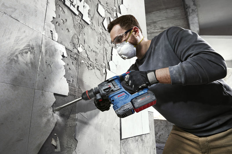 Ciocan rotopercutor SDS-plus 18V, SOLO, 2.0j, Bosch GBH 18V-22