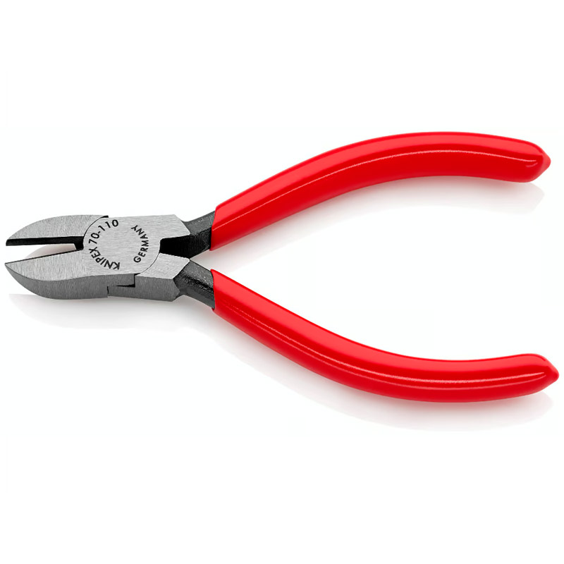 Cleste de forta KNIPEX cu taietura laterala (sfic), 110 mm, in blister