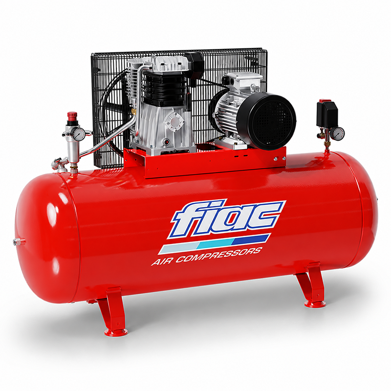 Compresor trifazat profesional, stationar, 270l, 827l/min, FIAC AB300/825TF