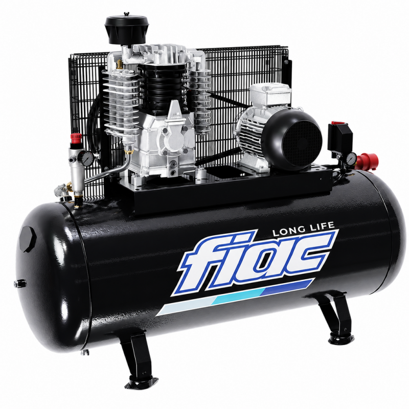 Compresor trifazat INDUSTRIAL, stationar, 270l, 653l/min, AB300-660TF-LONGLIFE