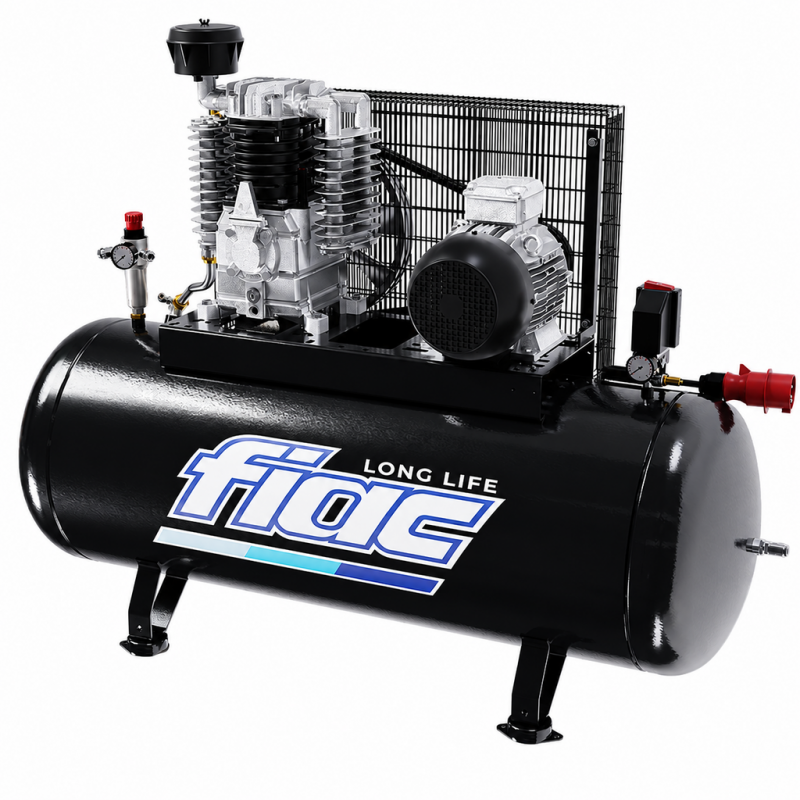 Compresor trifazat INDUSTRIAL, stationar, 270l, 653l/min, AB300-660TF-LONGLIFE