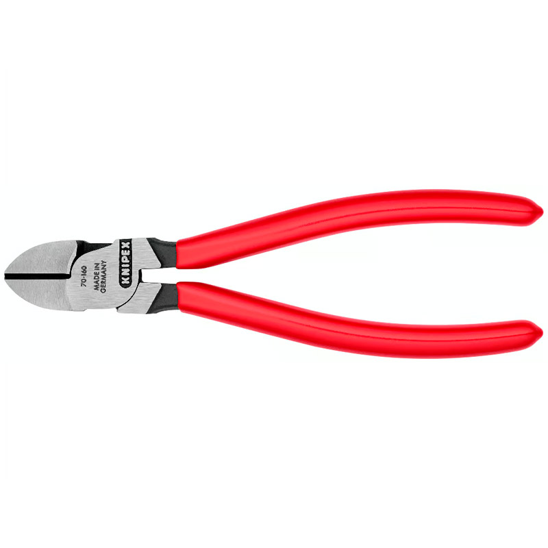 Cleste de forta KNIPEX cu taietura laterala (sfic), 160 mm