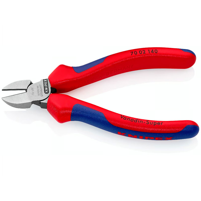 Cleste de forta KNIPEX cu taietura laterala (sfic), 140 mm