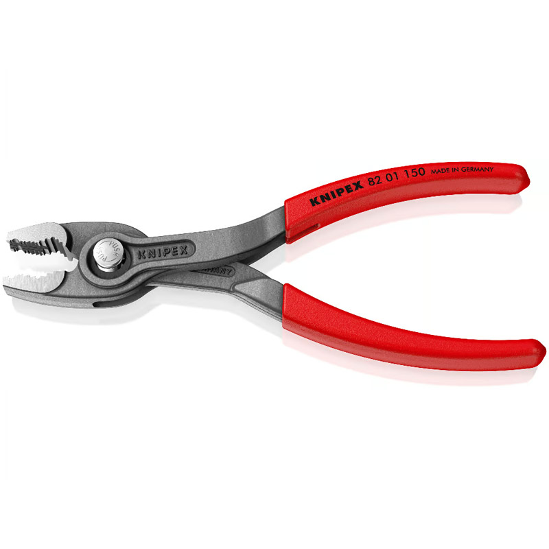 Cleste combinat KNIPEX TwinGrip cu prindere frontala si laterala, 150 mm, in blister