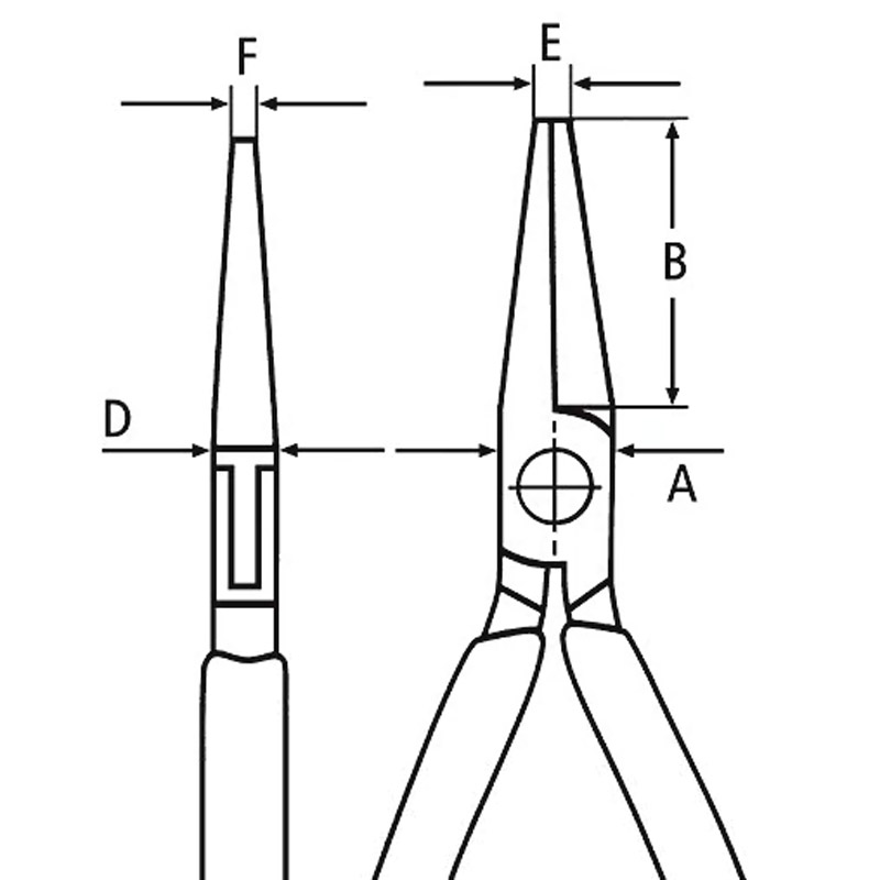 Cleste de forta KNIPEX cu taietura laterala (sfic) pentru electronisti, 125 mm