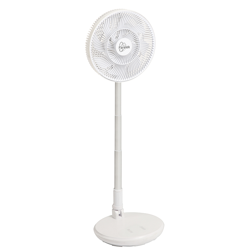 Ventilator de birou, pliabil, telescopic, 15W, diametru 25cm, telecomanda, ORIKAZ