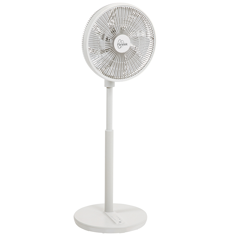 Ventilator cu picior, telescopic, 36cm, telecomanda, VERANZA