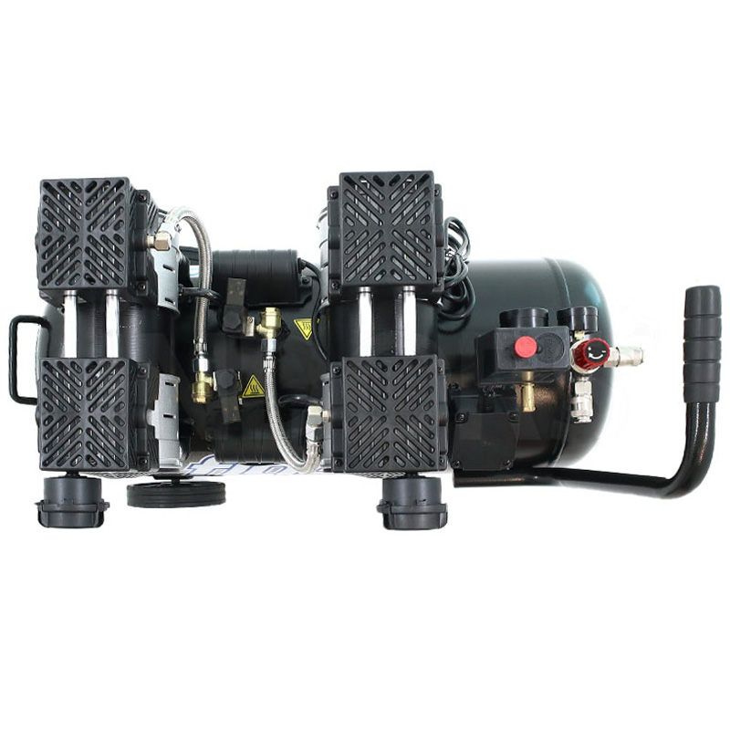 Compresor fara ulei, insonorizat, FIAC Supersilent 50/2 Duplex Black