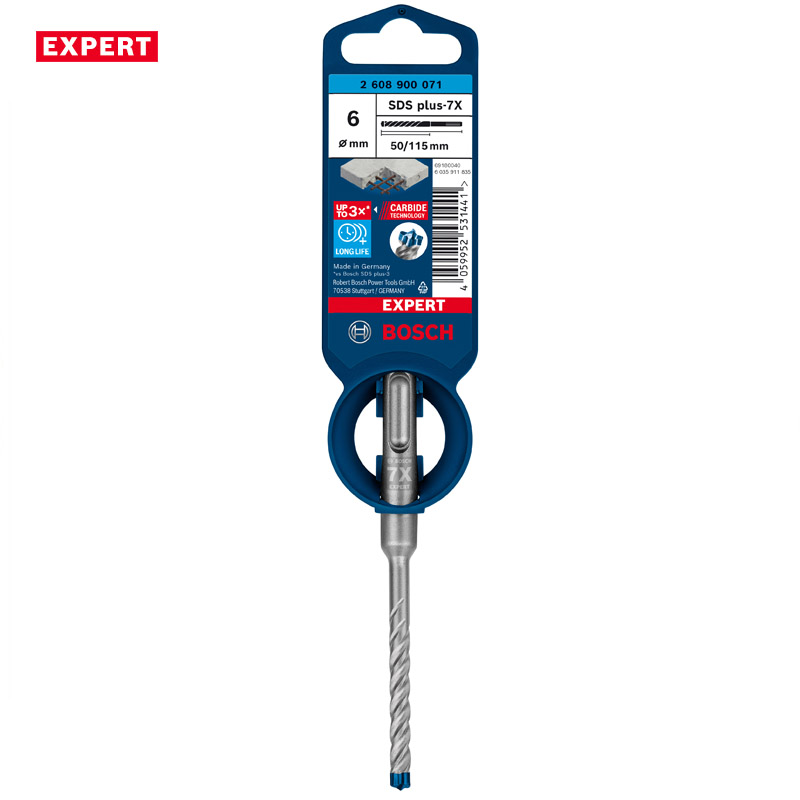 Burghiu Bosch EXPERT SDS-Plus-7X, 6  x 200  x 265 mm