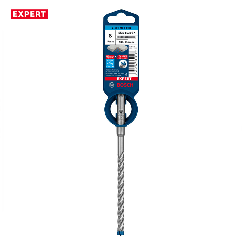 Burghiu Bosch EXPERT SDS-Plus-7X, 8 x 100 x 165 mm