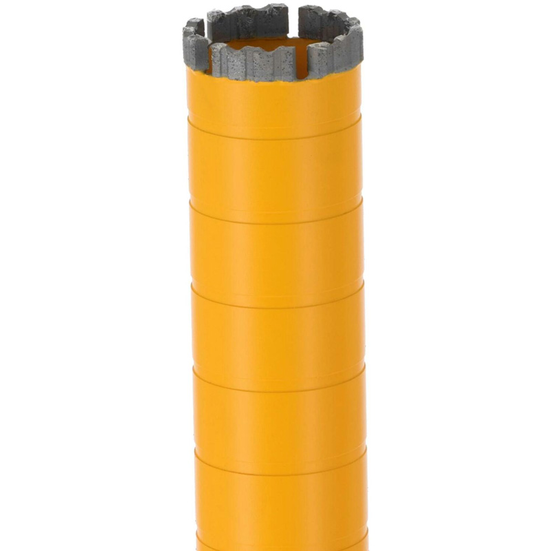 Carota diamantata gaurire umeda DeWALT, prindere 1.1/4 , Ø52x450 mm, segmente 10mm turbo, indicator adancime