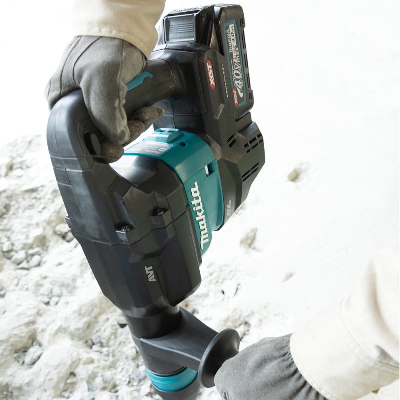 Ciocan demolator cu acumulatori Makita HM001GZ02, SDS MAX, 40V XGT, 9.4J, 6.3kg, solo