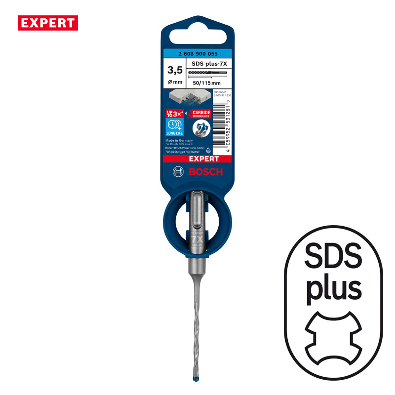 Burghiu Bosch EXPERT SDS-Plus-7X, 3.5 x 50 x 115 mm