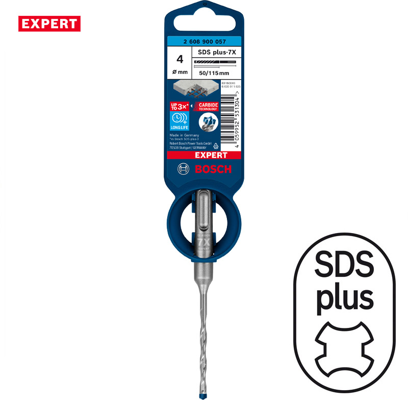 Burghiu Bosch EXPERT SDS-Plus-7X, 4 x 50 x 115 mm