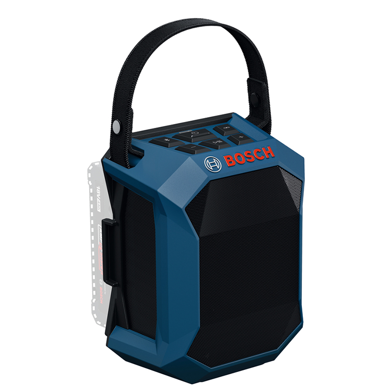 Boxa/difuzor BOSCH PRO GPB 18V-1 C, Bluetooth, 18V, IP 54, capac acumulator, Solo