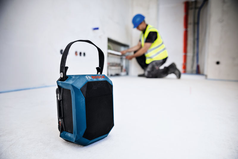 Boxa/difuzor BOSCH PRO GPB 18V-1 C, Bluetooth, 18V, IP 54, capac acumulator, Solo