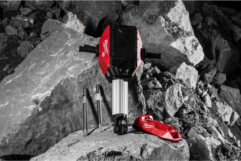 Ciocan demolator cu acumulatori Milwaukee MXF MXF DH2528H-802, HEX, 72V 2x8.0Ah, 64J, 24.8 kg