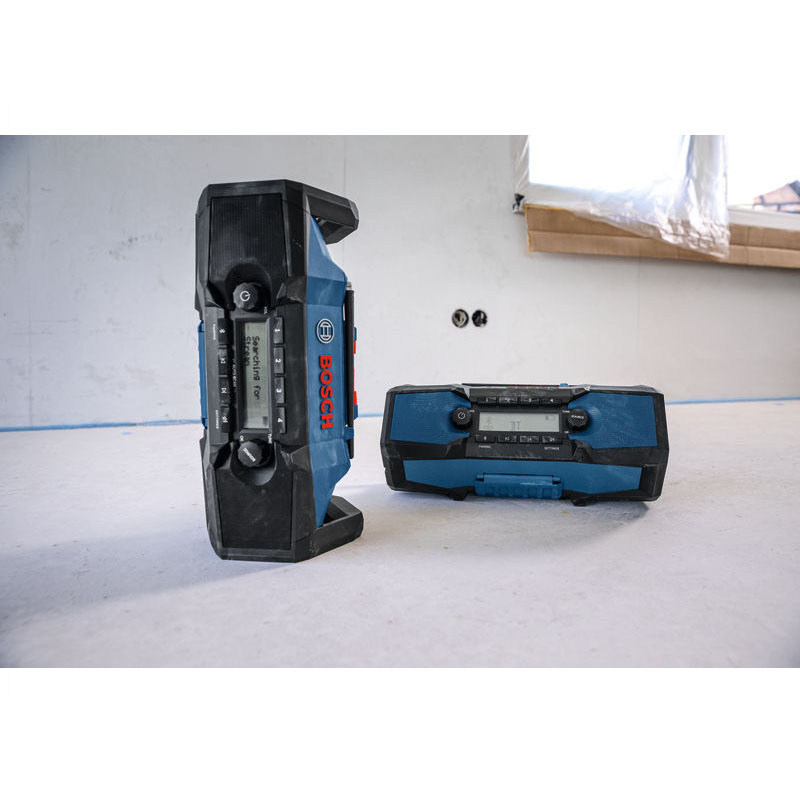 Radio BOSCH PRO GPB18V-3SC, FM, DAB+, Bluetooth, 18V, pentru santier, Solo
