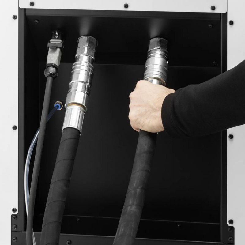 Aparat de aer conditionat portabil Dantherm AC 15000, 18 kW, 3.450m³/h, doua unitati exterioare