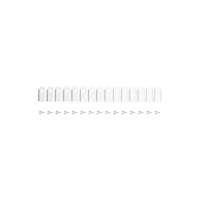 Set 24 lame + 24 suruburi pentru robotii de tuns iarba Sunseeker Elite X/XGen2