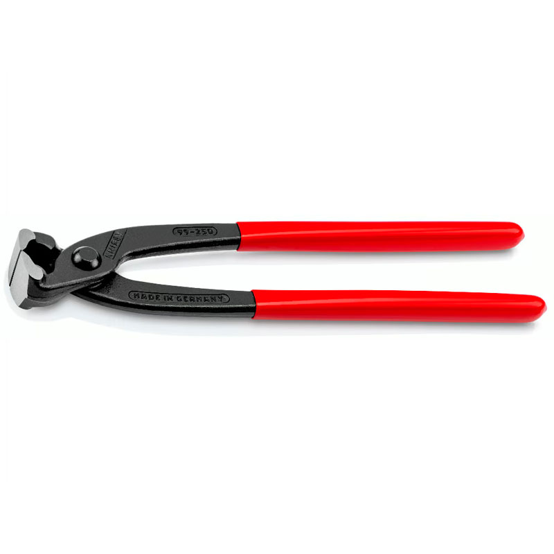 Cleste KNIPEX cu parghie mare, pentru constructori/tamplari/dulgheri/cuie, 250 mm, 449 g, in blister