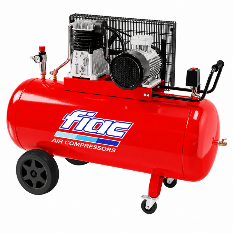 Compresor trifazat profesional, 200l, 582l/min, FIAC AB200/590TC