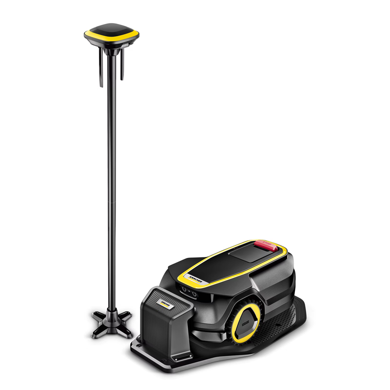 Robot de tuns gazon Karcher RCX4, technologie GPS cu antena, fara fir, 1500mp, conexiune Bluetooth