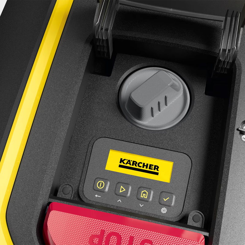 Robot de tuns gazon Karcher RCX4, technologie GPS cu antena, fara fir, 1500mp, conexiune Bluetooth