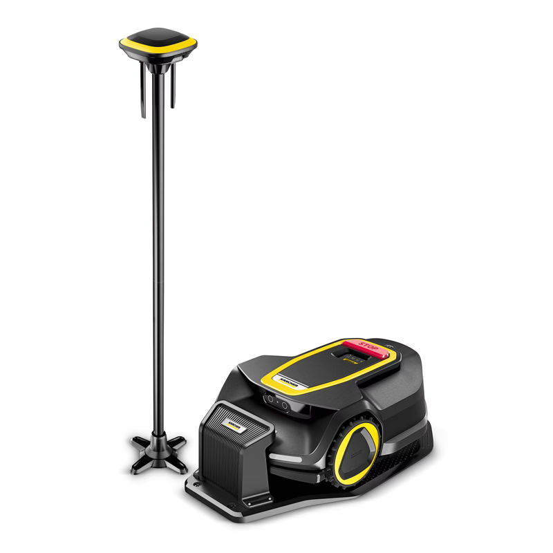 Robot de tuns gazon Karcher RCX6, technologie GPS cu antena, fara fir, 3000mp, conexiune Bluetooth